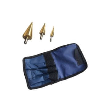 SET STEPENASTIH BUŠILA OD 3 KOMADA 4-32 mm