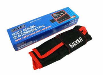 SET KLJUČEVA ZA ALTERNATOR TIP C 5 KOMADA SREBRNIH