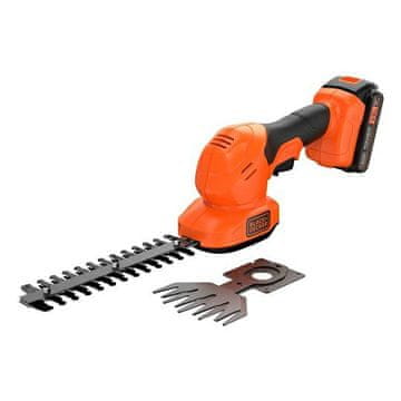 Black+Decker BLACK + DECKER ŠIŠAČ ZA ŽIVU OGRADU I TRAVU 18V 1x2.0Ah BCSS18D1