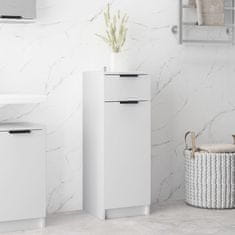 Vidaxl Kupaonski ormarić bijeli 32 x 33,5 x 90 cm od konstruiranog drva