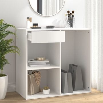Vidaxl Kozmetički ormarić bijeli 80x40x75 cm materijal na bazi drveta