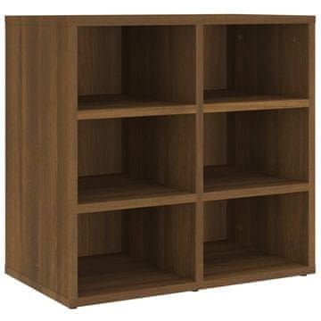 Vidaxl Ormarić za cipele boja smeđeg hrasta 52,5 x 30 x 50 cm