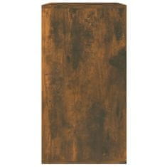 Vidaxl Kozmetički ormarić dimljeni hrast 80x40x75 cm konstruirano drvo