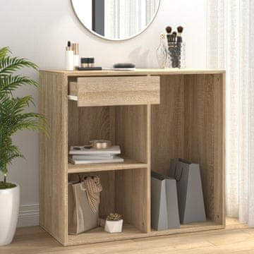 Vidaxl Kozmetički ormarić Sonoma hrast 80x40x75 cm