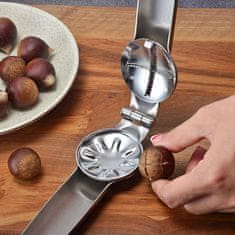 Cool Mango otvarač za orahe i rezač kestena od nehrđajućeg čelika 2 u 1 - NutCracker