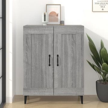 Vidaxl Ormarić, sivi hrast sonoma, 69,5 x 34 x 90 cm, materijal na bazi drva