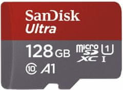 SanDisk Ultra micro SDXC memorijska kartica, 128 GB + SD adapter