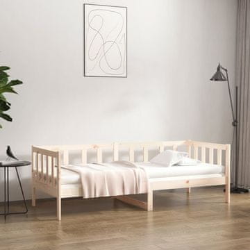 Vidaxl Dnevni krevet bez madraca, 80x200 cm, bor