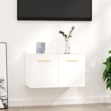 Vidaxl Zidni ormarić bijeli 60x36,5x35 cm materijal na bazi drveta