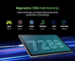 Blackview Tablet računalo TAB 13, 25,65 cm (10,1), 4G LTE, 6GB, 128GB, plava (Twilight Blue)