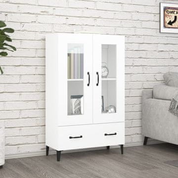 Vidaxl Visoki ormarić bijeli 70x31x115 cm materijal na bazi drveta