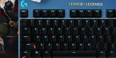 Logitech G PRO, GX Brown prekidači, USB, SLO, LOL Wave2 (920-010537)