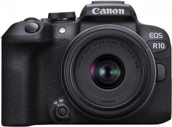 Canon EOS R10, RF-S18-45 objektiv (5331C047AA)