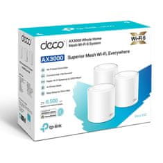 TP-Link Deco X50 Mesh Wi-Fi 6 sustav,3 kom