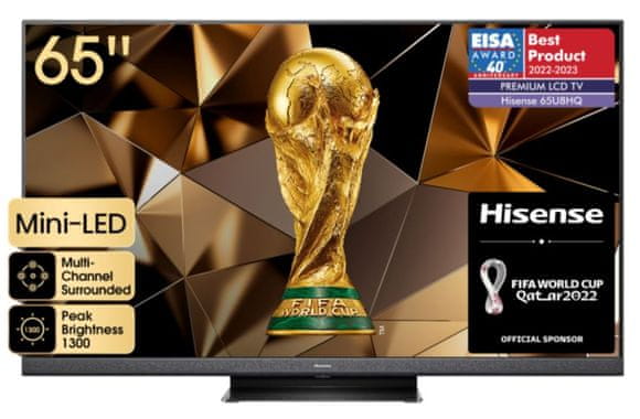 Hisense 65U8HQ ULED 4K Ultra HD televizor, Smart TV