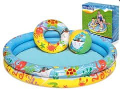 Bestway 51124 Bazen 122cm + prsten + lopta