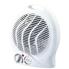 Nergis Električni grijač s ventilatorom 2000 W, bijeli