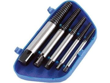 Extol Craft Izvlakač slomljenih vijaka (910023) alat za izvlačenje ogoljenih vijaka, set od 5, za vijke M3-M18