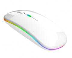 aptel Bluetooth bežična baterija Optical Mouse 1600 DPI LED RGB