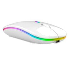 aptel Bluetooth bežična baterija Optical Mouse 1600 DPI LED RGB