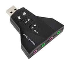 aptel USB zvučna kartica 7.1 XAER 3D