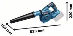 BOSCH Professional akumulatorski puhač lišća GBL 18V-120 Solo (06019F5100)