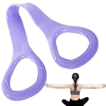 Verk Trening rastezljivo uže od lateksa 44cm