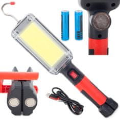 Verk LED COB 20W baterijska svjetiljka za radionice 13600mah