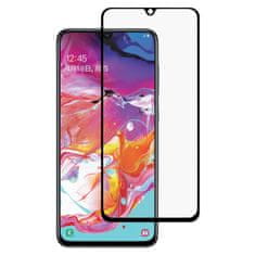 MG Hard Full Glue zaštitno staklo za Samsung Galaxy A70, crno