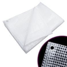 Vidaxl Leno cerada, 140 g/m², 4x4 m, bijela