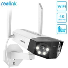 Reolink Duo 2 WiFi kamera , 4K UHD, 180°, bijela