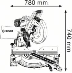 BOSCH Professional GCM 12 GDL preklopna pila (0601B23600)