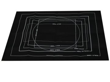 Ikonka Aga Podloga za puzzle 140x100cm Crna