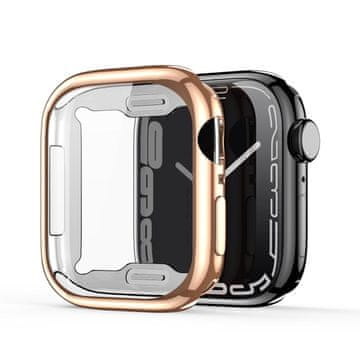 Dux Ducis Samo maska sa zaštitnim staklom za Apple 7 45mm, ružičasta