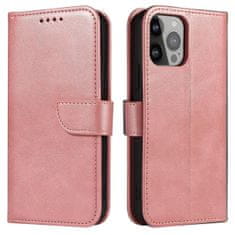 MG Magnet preklopna maska za iPhone 14, ružičasta
