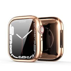 Dux Ducis Samo maska sa zaštitnim staklom za Apple Watch 4/5/6/SE 44mm, ružičasta