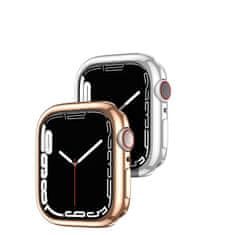Dux Ducis Samo maska sa zaštitnim staklom za Apple 7 45mm, ružičasta