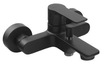 SAPHO Crna Mat Zidna Kupaonska Slavina PAX