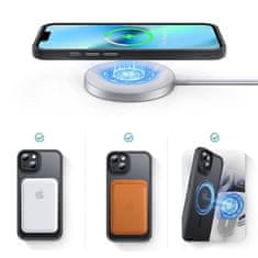 Tech-protect Magmat MagSafe maska za iPhone 14, crno/proziran