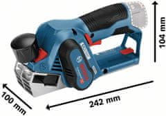 BOSCH Professional GHO 12V-20 glodalica (06015A7000)