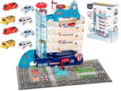 Ikonka Aga Parkirna garaža 5 razina Električni lift + podloga + 8 automobila