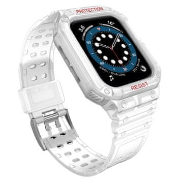 HURTEL Hurtel Protect Strap Band za Apple Watch 42/44/45mm - Prozirna