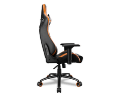 Cougar Outrider S gaming stolica, koža, čelik, do 120 kg, crna (CGR-OUTRIDER S)