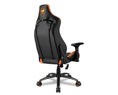 Cougar Outrider S gaming stolica, koža, čelik, do 120 kg, crna (CGR-OUTRIDER S)