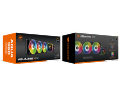 Cougar Aqua ARGB 360 ventilator, s tekućinskim hlađenjem, crna (CGR-AQUA RGB 360)