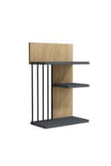Woody Fashion Zidna polica, Nezma - Sapphire, Anthracite