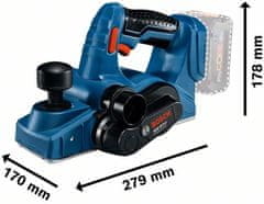 BOSCH Professional GHO 18V-LI glodalica (06015A0300)