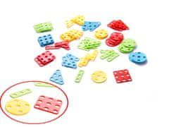 Ikonka Aga Dječja mozaik puzzle s odvijačem 258 kom