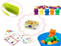 Ikonka Aga Montessori igra - Izbroji medvjediće - 44 dijela