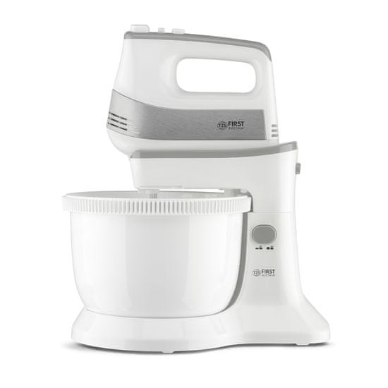 First Austria ručni mikser sa posudom i postoljem, 500 W, bijela (T-5257-3)